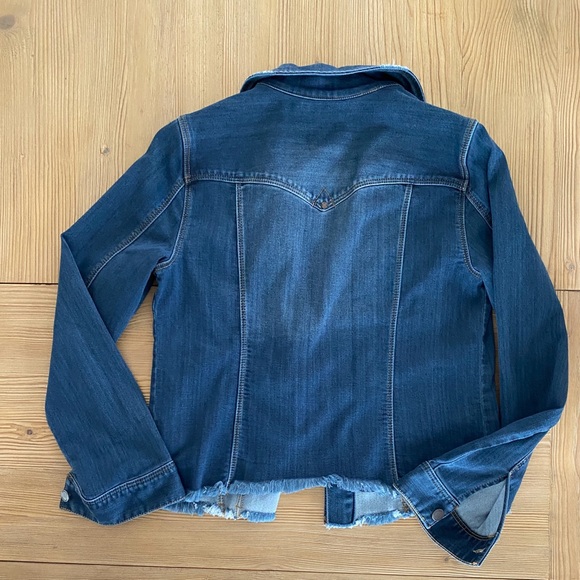 Liverpool Dark Blue Jean Jacket size medium - Picture 9 of 9